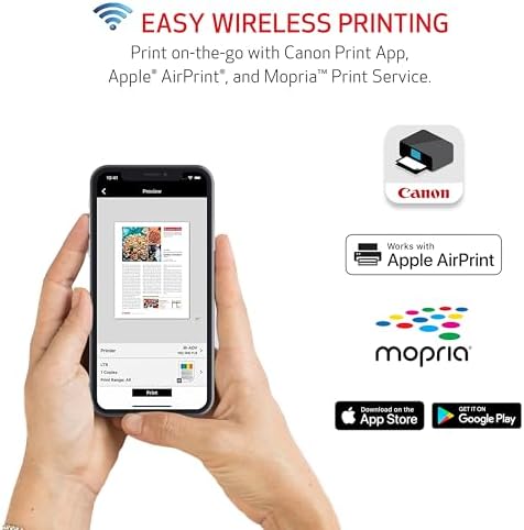 Canon PIXMA TR4720 All-in-One Wireless Printer Home use, with Auto Document Feeder, Mobile Printing and Built-in Fax, White - Image 4