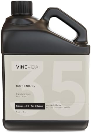 VINEVIDA [128 Fl Oz] Fruit Loops Fragrance Oil for Cold Air Diffusers, Essential Oils for Diffuser Oil Refill & Air Freshener Room Spray by VINEVIDA