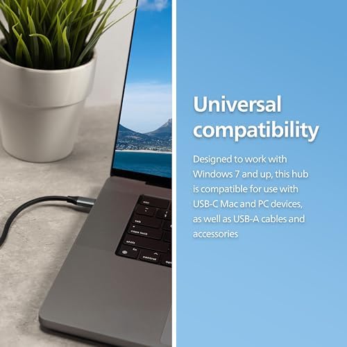 PHILIPS USB-C to USB Hub 12 Pack, 4 USB 2.0 Ports - Image 4