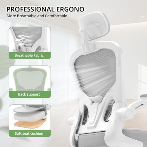 Synorla Office Chair|330LBS Capacity Ergonomic Desk Chair - Image 6