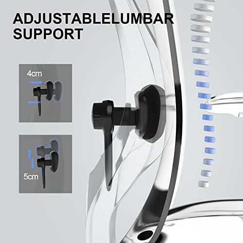 SIHOO M18 Ergonomic Office Chair, Upgraded Wheels, Mesh Back Desk Chair - Image 7