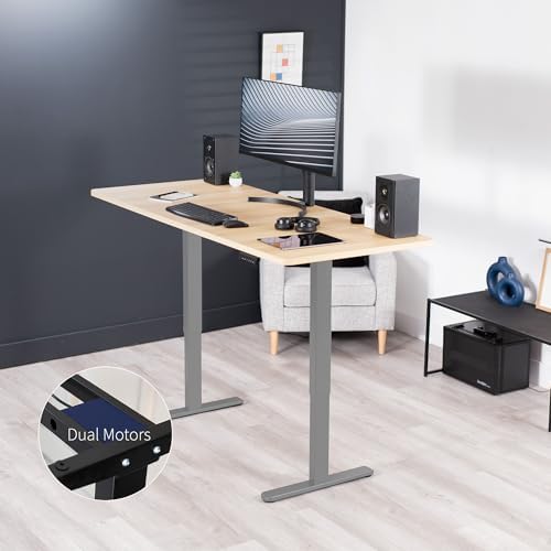 VIVO Light Wood 71 x 30 in Standing Desk, DESK-KIT-E2G7C - Image 2