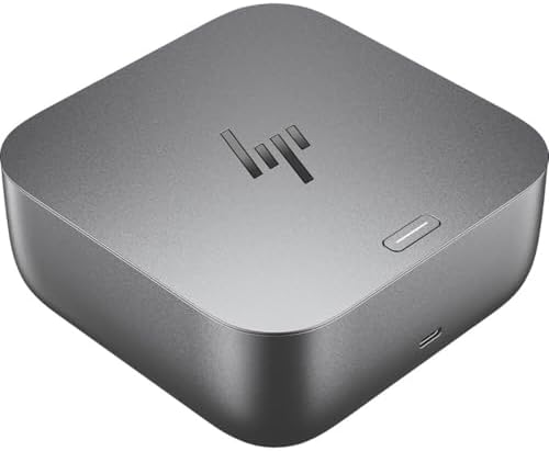 HP Thunderbolt 4 100W G6 Dock - for Desktop PC, Notebook - Charging Capability - 120 W - Thunderbolt 4-4 Displays Supported - 5 x USB Ports - 3 x USB Type-A Ports - Type-A - 2 -C - -C - 1 RJ-45 - Ne by HP
