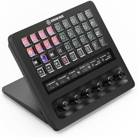 Elgato Stream Deck + XL Control Platform, Dials, Touch Strip by Elgato