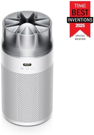 Dyson Hushjet Compact Air Purifier, Powerful, Whisper-quiet (White/Silver) - Image 2