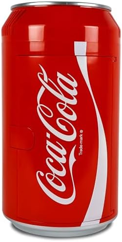 Koolatron Coca-Cola Portable 8 Can Thermoelectric Mini Fridge 5.4 L/ 5.7 Quarts Capacity, 12V DC/110V AC Cooler for home, cabin, beer, beverages, snacks, skincare, cosmetics, medication, Red CC06 - Image 2