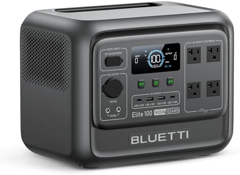 BLUETTI Elite 100 V2 Portable Power Station for Camping 1024Wh 1800W by Unknown