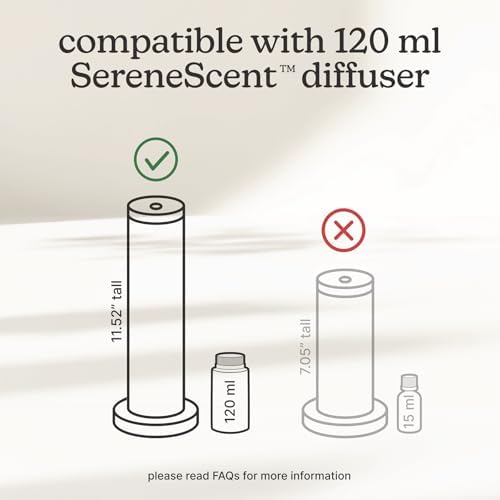 Homedics SereneScent Waterless Diffuser Oil, Vanilla Cedarwood 120ml - Image 5