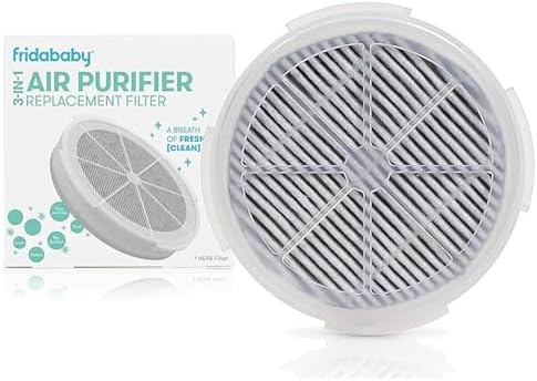 Frida Baby Replacement HEPA Filter for 3-in-1 Air Purifier with Activated Carbon for Common Allergens, Pollen, Dust, Remove Odors, Pollution & More by Unknown