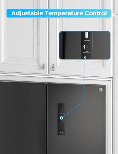 Commercial Cool 18.9 Cu. Ft. French Door Refrigerator, CCRF1890KB, Black - Image 6