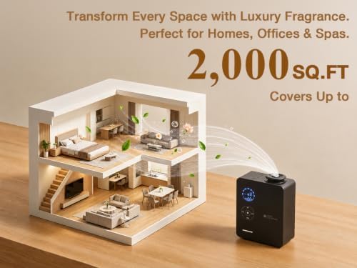 Waterless Scent Diffuser, Cold Air Diffuser for Large Rooms Up to 2000 SqFt - Image 5