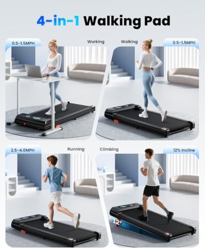Under Desk Walking Pad Treadmill for Home - Image 5