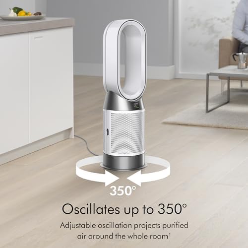 Dyson Purifier Hot+Cool Gen1 HP10 - HEPA Air Purifier, Fan & Heater, 350° Oscillation, 10 Levels, bladeless (White) - Image 6
