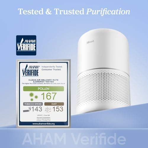 Levoit Air Purifier for Home Pets Hair Allergies in Bedroom Quiet Purifiers - Image 2