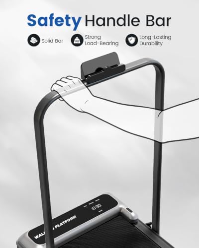 Walking Pad Treadmill for Home, Walking Pad with Incline and Handle Bar - Image 3