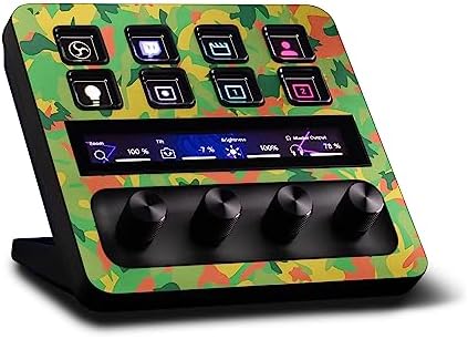 MightySkins Skin Compatible with Elgato Stream Deck + - Spring Camouflage | Protective, Durable, and Unique Vinyl Decal wrap Cover | Easy to Apply, Remove, and Change Styles | Made in The USA by MIGHTY+SKINS