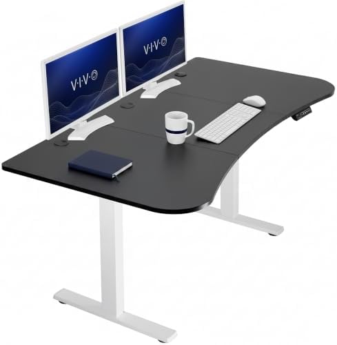 VIVO Black 63 x 32 in Standing Desk, DESK-KIT-1W1B by VIVO