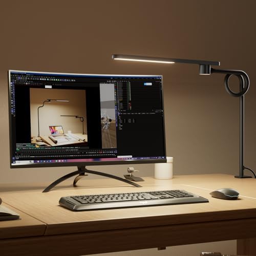 Honeywell HJ2 Clip On LED Desk Lamp with Clamp, Adjustable Reading Light - Image 5