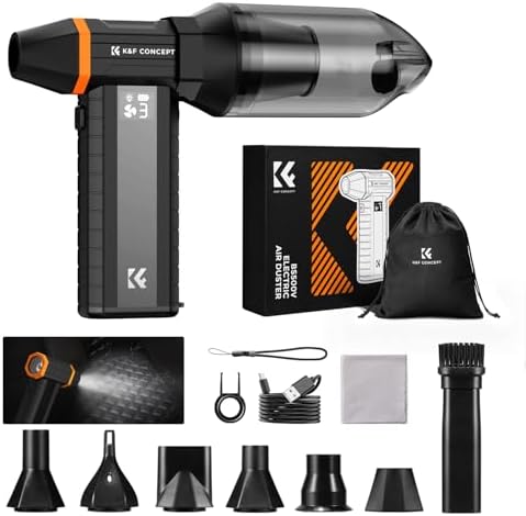 K&F CONCEPT Blower and Suction 2 in 1 Screen Display Compressed Air Duster by KFCONCEPT