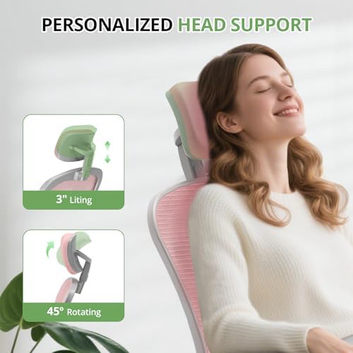 Synorla Office Chair|330LBS Capacity Ergonomic Desk Chair - Image 5