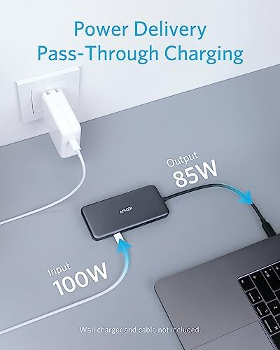 Anker 341 USB-C Hub (7-in-1) with 100W USB-C Charger - Image 4