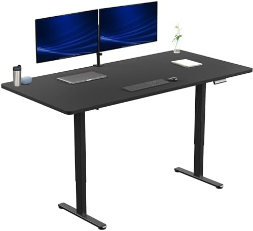 VIVO Black 71 x 36 in Standing Desk, DESK-KIT-E2B7B-36 by VIVO