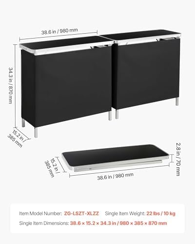 VEVOR Folding Portable Bar Table, 2 pcs, 38.6 x 15.2 x 34.3 in, with Carry Bag, Storage Shelf, Detachable Skirt, Quick and Easy Setup, Foldable Mobile Bartending Station for Events, Party, Tradeshow - Image 3
