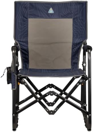 GCI Outdoor Stowaway Rocker - Navy Topo - Image 3