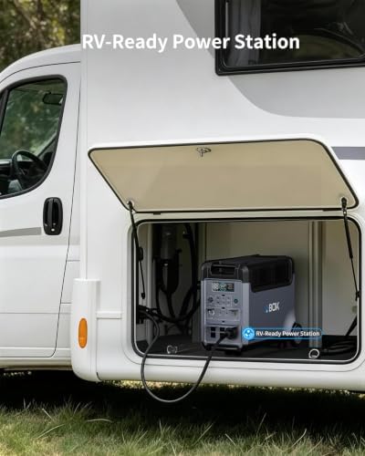 ABOK Ark3600 Portable Power Station with 400W Solar Panel,2000W Solar Input - Image 3