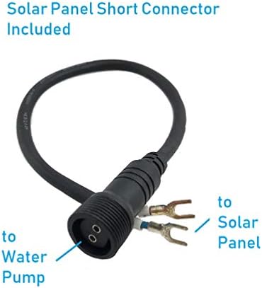 12V-18V DC Brushless Submersible Water Pump 898 GPH for Solar Fountain Koi Pond and Waterfall - Image 5