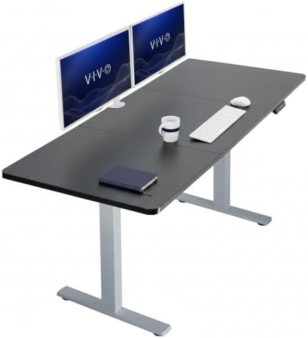VIVO Black 71 x 30 in Standing Desk, DESK-KIT-1G7B by VIVO