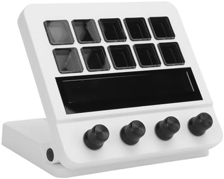 Stream Controller, Stream Control Deck with 10 Macro Keys, Customizable Visual Keyboard Trigger Actions in Apps Software for PC, LCD Buttons Studio Control Deck Keypad - Image 7