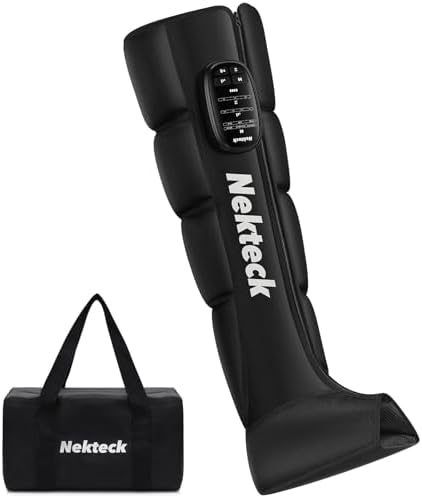 Nekteck Cordless Leg Compression Massager, (1-Pack) Middle by Nekteck