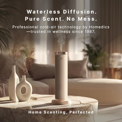 Homedics SereneScent Waterless Diffuser, Cold Air Scent Machine for Home - Image 2