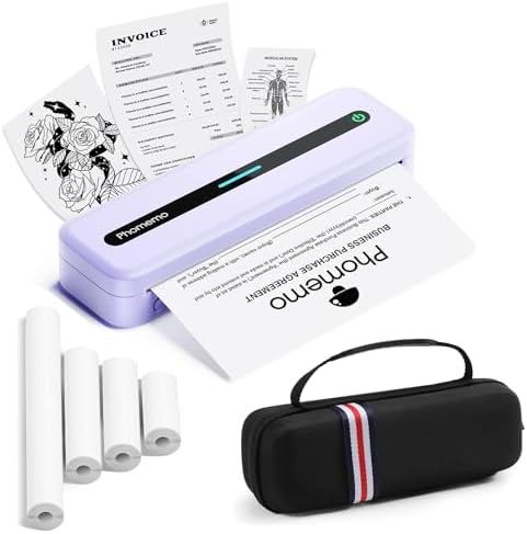 Phomemo M832 Thermal Bluetooth Portable Printers Wireless for Travel by Phomemo