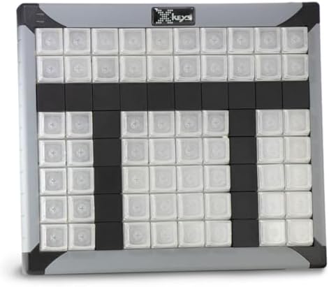 X-keys USB Programmable Keypads and Keyboards (60 Key, XK-60) by X-keys