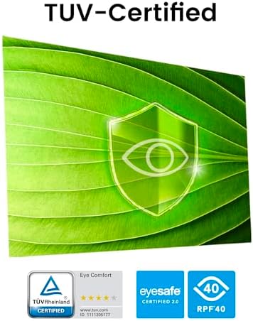 BenQ GW2490C 23.8" IPS Computer Montior 1080P FHD 144Hz Game-Ready, Home Office, USB-C, Visual Optimizer, Flicker-Free, Low Blue Light, Ultra Slim Bezel, TUV-Certified, Eye-CareU - Image 6