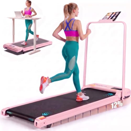 ANCHEER Incline Walking Pad with Handle Bar, Foldable Treadmill-Home/Office by YourHealthyLifestyle