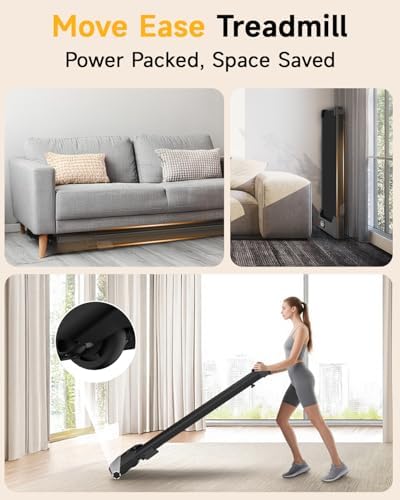 Walking Pad with Incline,Treadmill Pad 2.5 HP Quiet Under Desk Treadmills 8% Incline,330 lb Capacity Portable Walking Pad for Home and Office Walking - Image 4