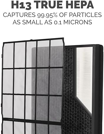 Fellowes AeraMax SV 4-Speed Large Room Air Purifier with True HEPA Air Filter and 3-Stage Allergen and Odor Purification, 4500 S. Ft. Coverage, 2 YEAR FILTER LIFE - 9794501 - Image 4