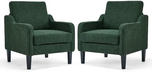 VINGLI Accent Chairs Set of 2, Modern Traditional Armchair for Living Room by VINGLI