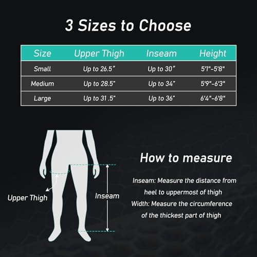 QUINEAR Professional Leg Recovery System, Cordless Air Compression Boots with Sequential Compression, Leg and Foot Massager, Fast Recovery Therapy for Athletes, FSA-HSA Eligible (Large) - Image 5