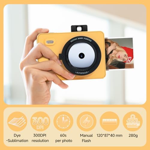 HPRT Z5 Instant Camera & Photo Printer 2-in-1, Portable Printer - Image 2
