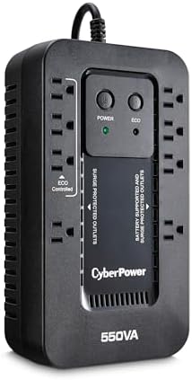CyberPower EC550G Ecologic UPS Battery Backup and Surge Protector by Unknown