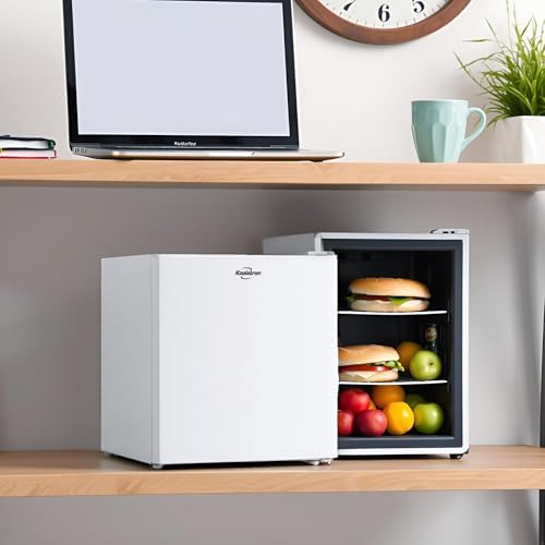Koolatron 1.7 Cu. Ft. Mini Fridge with Freezer, White - Image 4