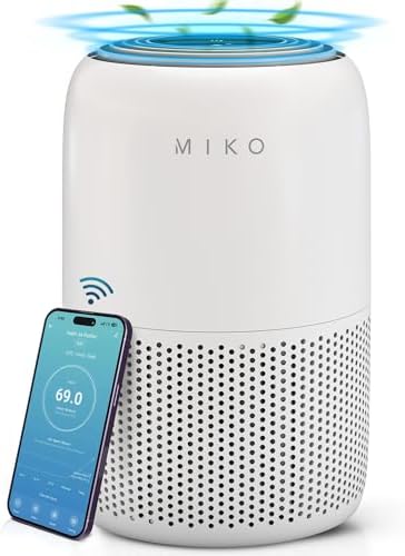 MIKO Smart H13 HEPA Air Purifier for Bedroom and Home by Miko