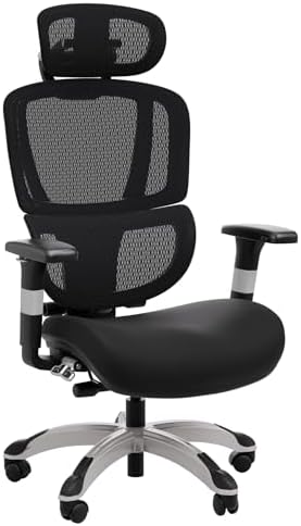 Staples Ergonomic Mesh Task Chair with Lumbar Support, Swivel, Black by Staples
