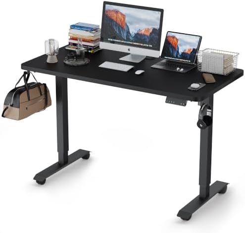 Monomi Electric Standing Desk 55"x24"Height Adjustable Sit Stand Up,Black by MONOMI