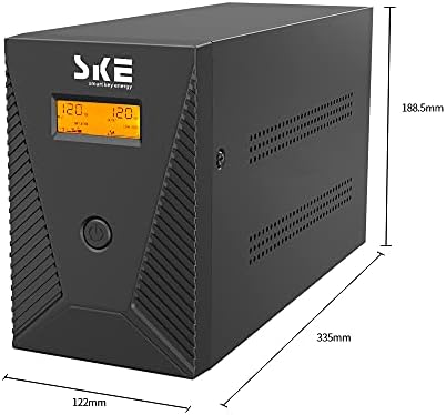 1500VA/900W Ups Battery Backup and Surge Protector,Computer Uninterruptible Power Supply Units,SKE Ups Power Supply,SK1500 - Image 4