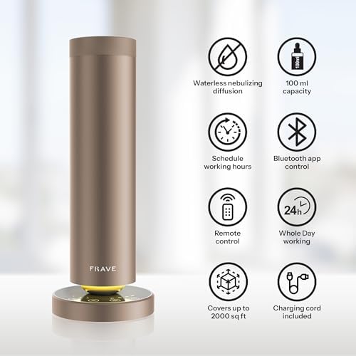 Tower Plug-in Waterless Essential Oil Diffuser, Almond Cream - Image 7